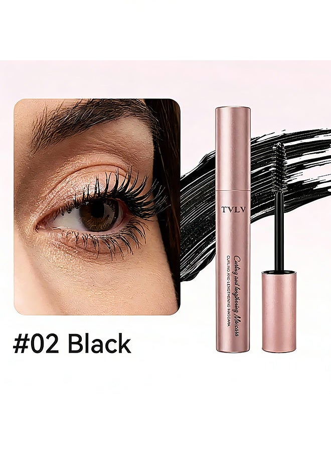 TVLV Thick Lash Primer - Waterproof, Lengthening, 3D, Thick and Curly Lash Base Gel - Non-Distorting Mascara - 02# Black - Image 2